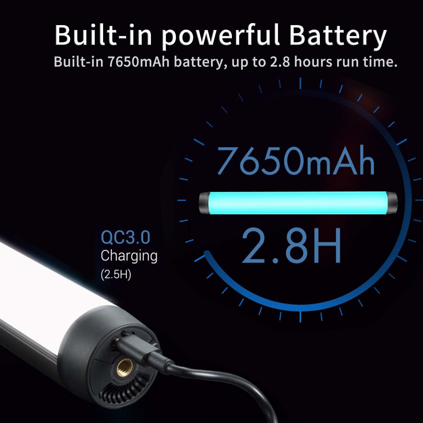 Amazon | SOONWELL MT1 防水 ハンドヘルド RGB LED ビデオライト IP68